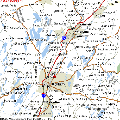 A map to Capital Foodservice